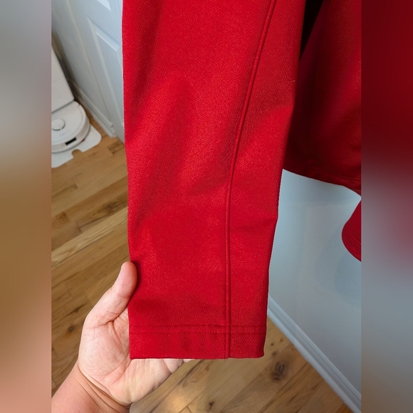 MEC Outdoor Mid Season Men Zip Sweater Up Size XXL Made In Canada Red Color - Picture 6 of 10